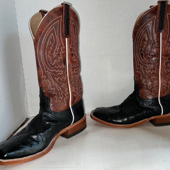 Anderson Bean full Ostrich size 10.5 D - Men's Boots - Picture 4 of 7